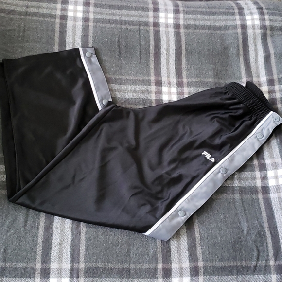 Fila Other - Fila Men's warmup pants with side snaps.